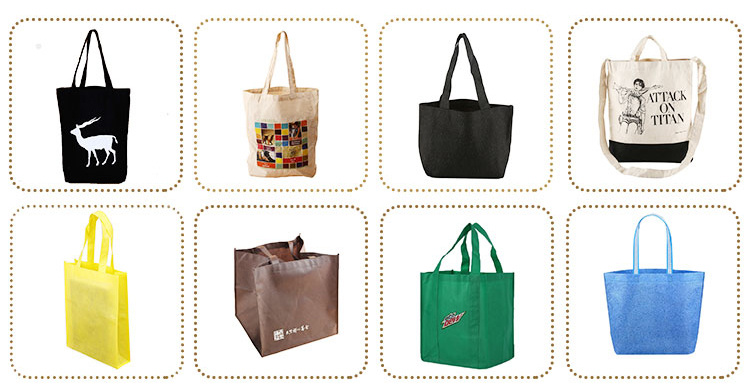 Custom Printed Shopping Bag Cotton Packaging Bag Canvas Tote Bag