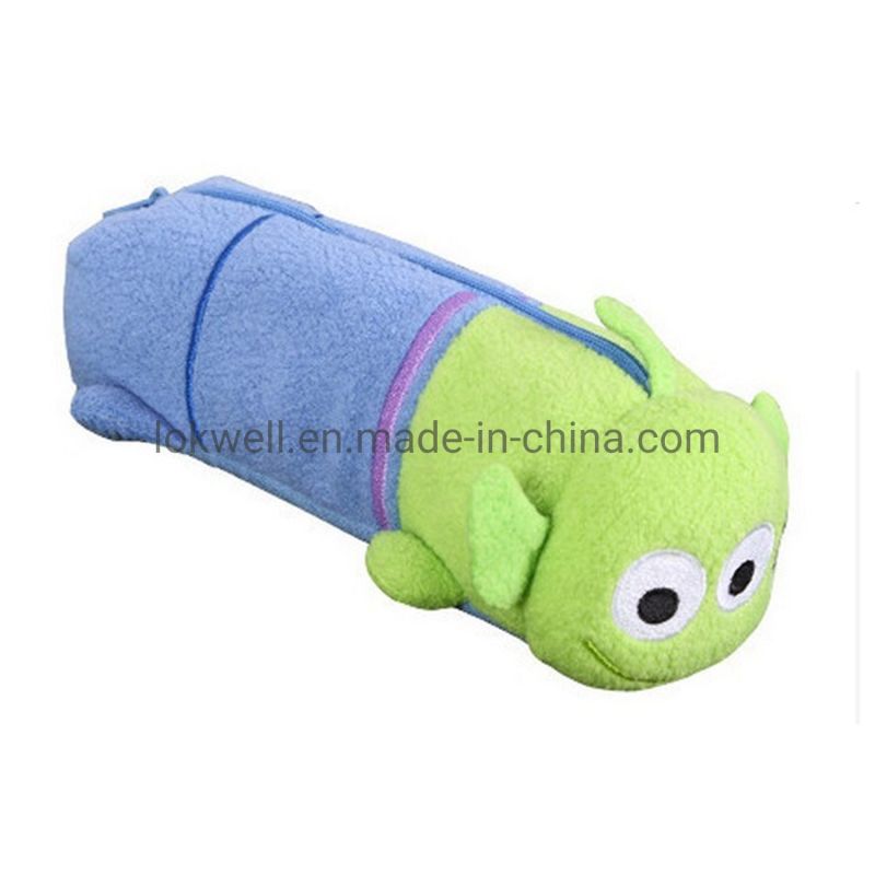 Unicorn Cat Animal Plush Stuffed Pencil Case School Bag