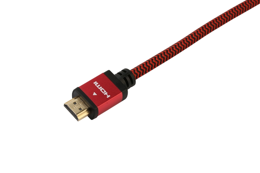 1.5m 4K 3D High Speed HDMI Cable with Ethernet Cotton Mesh Aluminium Alloy Case