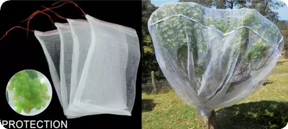 Gezi Fruit Net Protection Bag Insect Mesh Netting Sleeve Bag for Agriculture Use