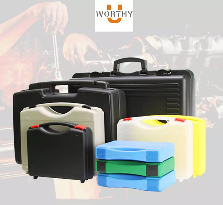 PP Material Plastic Suitcase Briefcase Carrying Case