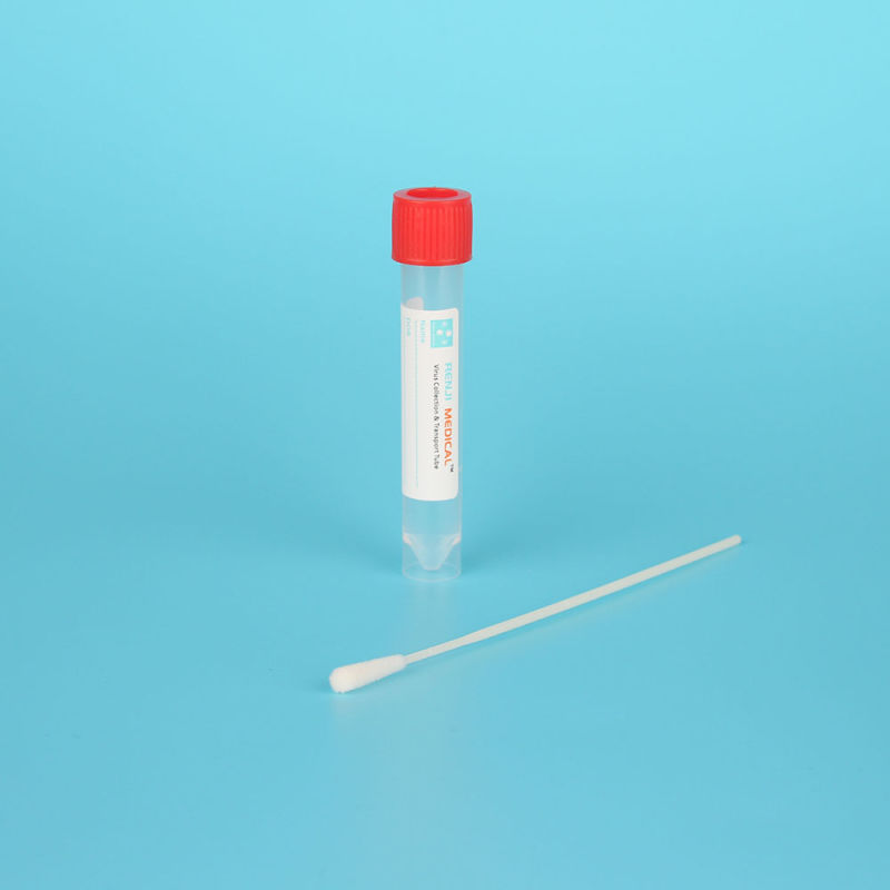 Individual Bag Package Virus Transport Tube with Vtm Sampling Swab Kits