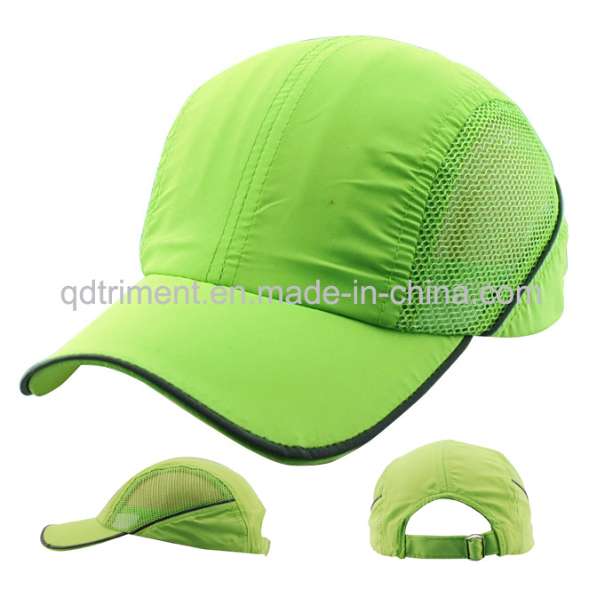 Polyester Microfiber Magic Zipper Racing Sport Cap (TMR0546-1)