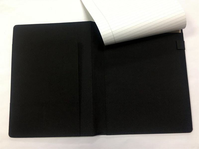 2020 A4 PU Leather Portfolio Document File Folder Padfolio Document Folder