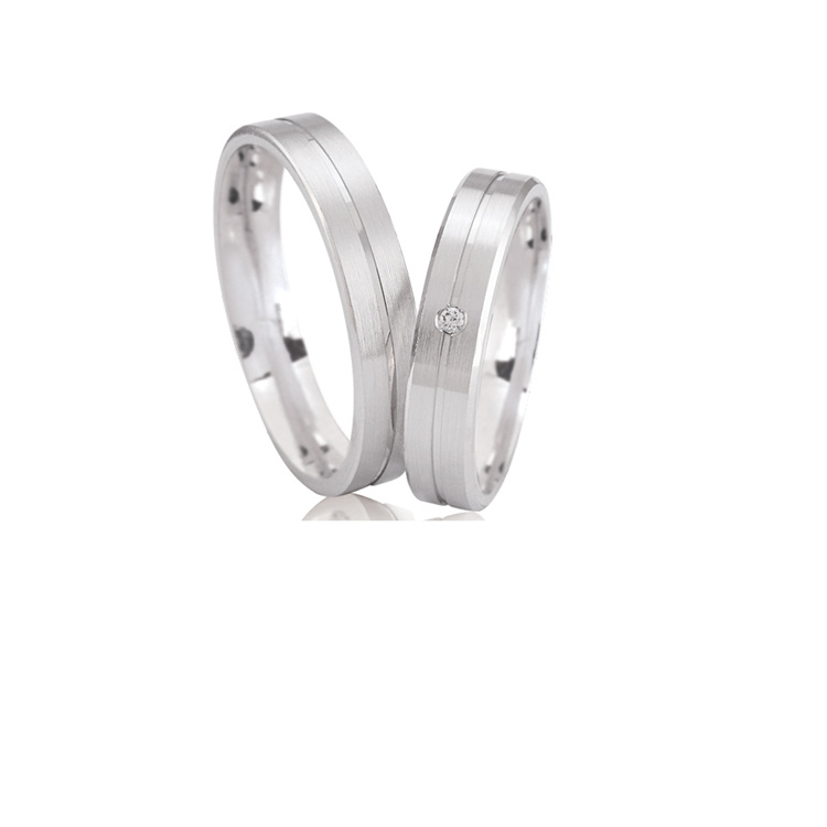 Stainless Steel Ring Promise Ring Wedding Ring