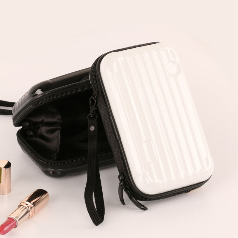 Travel Dinner Bag Waterproof Small Cosmetic Fashion ABS Hard Case