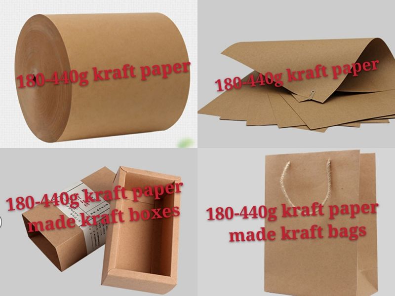 70GSM Unbleached Recycled Brown Kraft Paper for Paper Envelopes