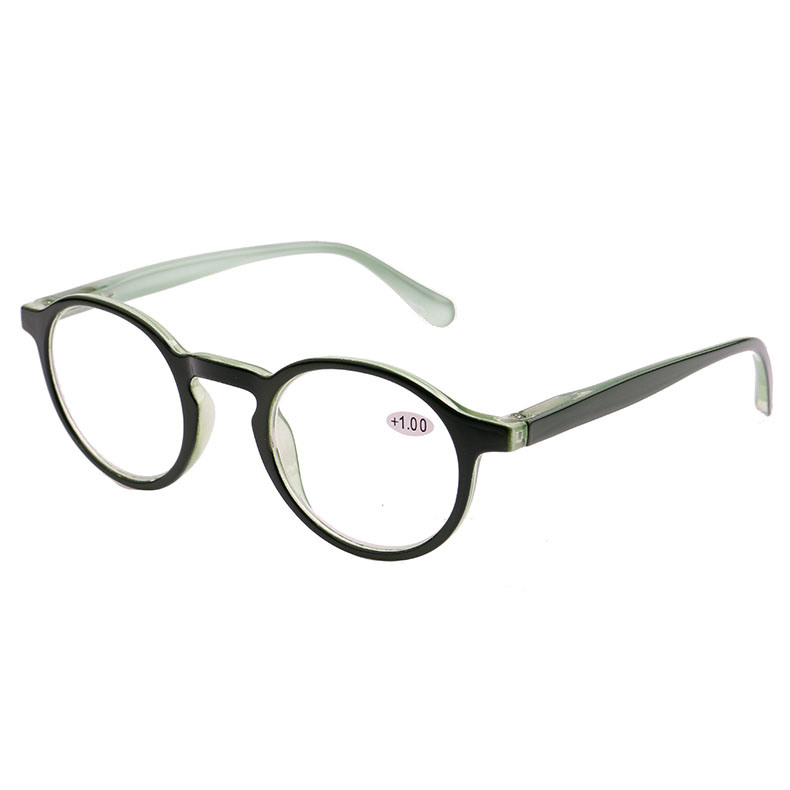 2019 Small Round Shape Spring Hinge Reading Glasses