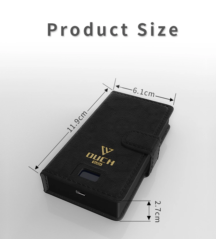 Ouch High Quality 1800 mAh Charvapeging Case Vape Pen Mod Carring Case with Power Bank
