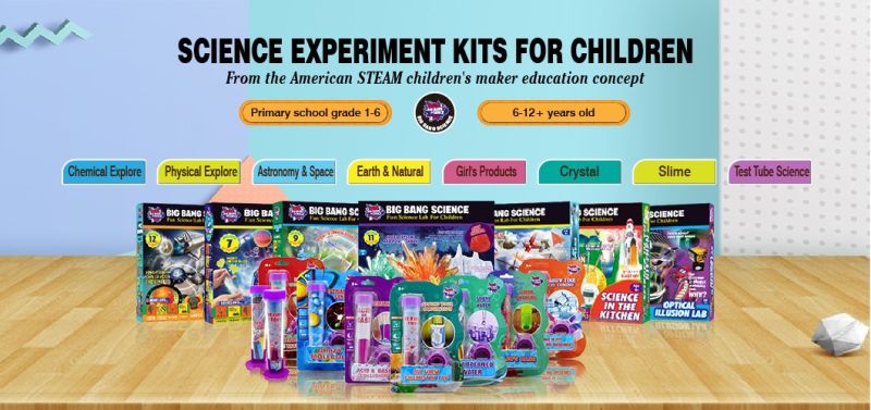 Toys Science Experiment Kits Educational for Primary School Education