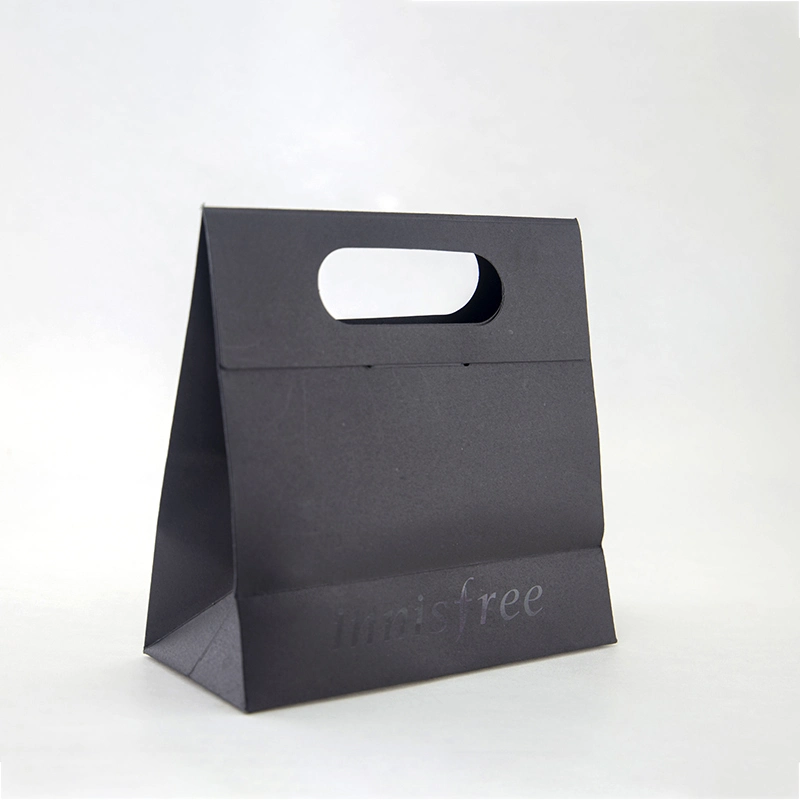 Customized Button Closure Folded Paper Bag for Expensive Cosmetic, Jewelry, Candy, Gifts.