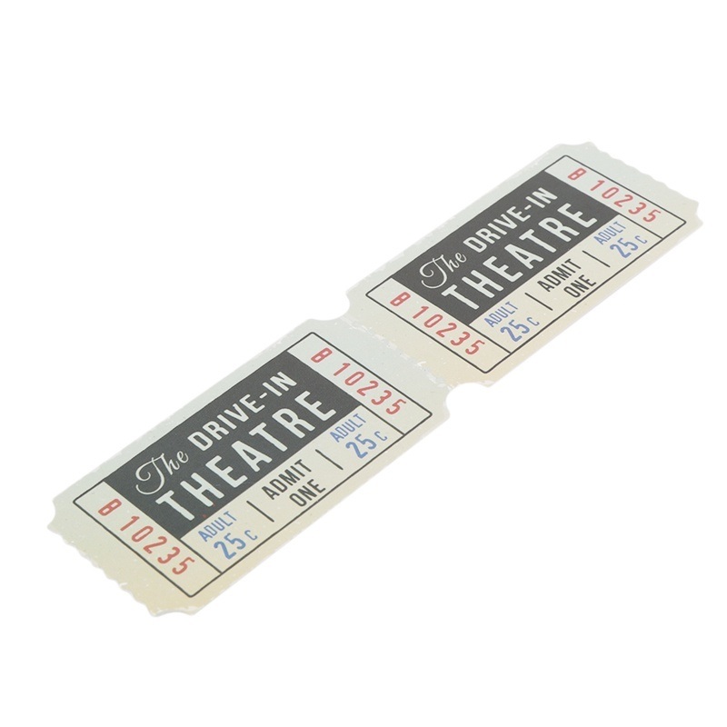 Tickets Bookmarks Concert Train Tickets Stationery Tab for Books