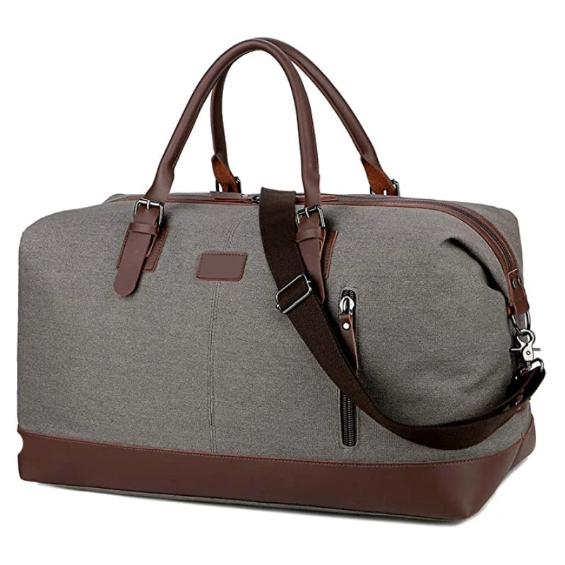 Men Large Capacity Travel Bag Crossbody Bag Weekend Duffel Bag Men Shoulder Messenger Bag Canvas Handbag