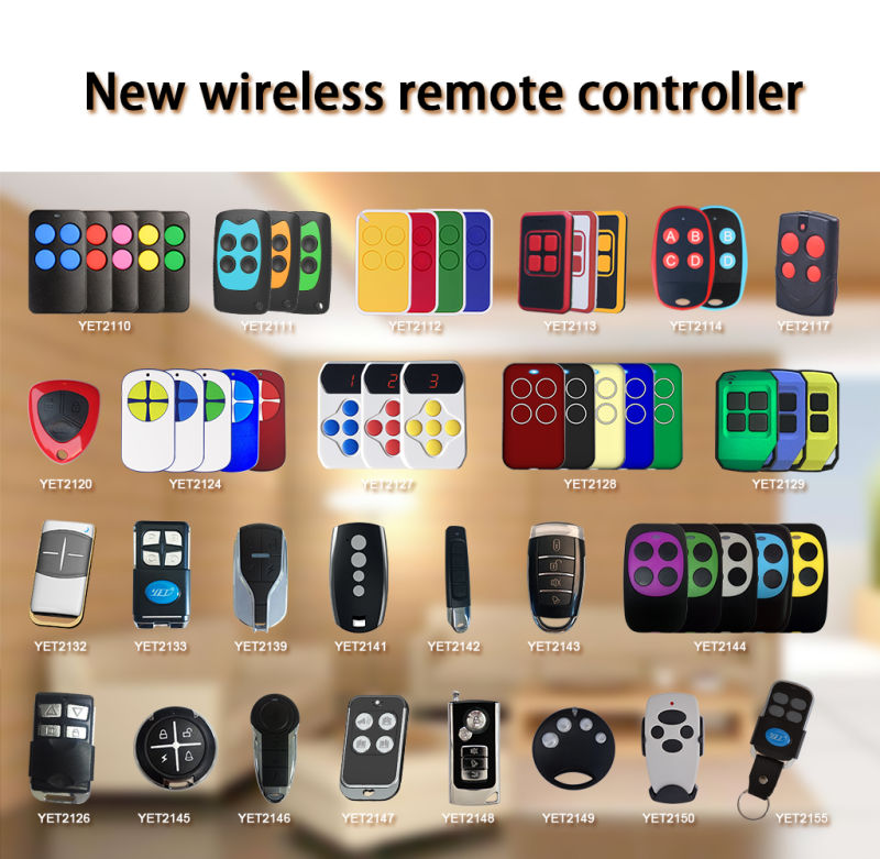 Universal Remote Control Set 433MHz Can Learn Fixed Code, Learning Code and Rolling Code Yet402PC-V3.0