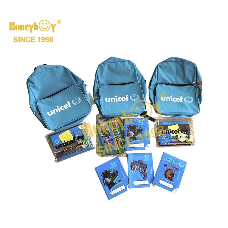 School Bag and Stationery Kits Back to School Bag Sets with Stationery Tender Order for Bags Notebboks