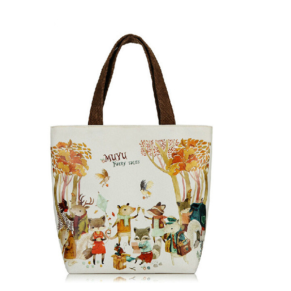 Promotional Shopping Bag Canvas Tote Bag (XTFLY00017)