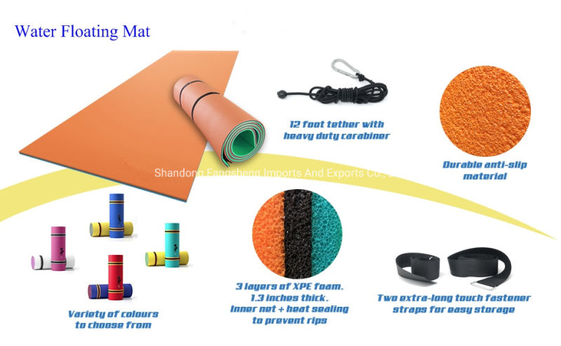 Patent Owner Popular Floating Mat Water Aqua Pad with Big Funny