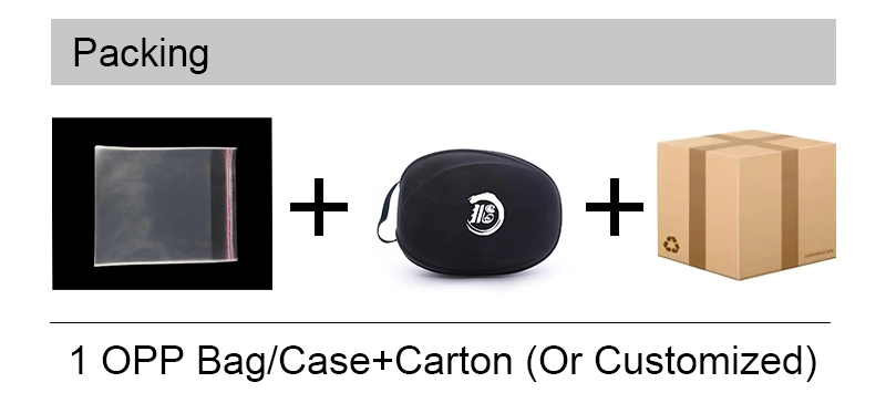 Headphone Case Earphone Storage Bag Portable Travel Bag EVA Soft Cover Shockproof Storage Box