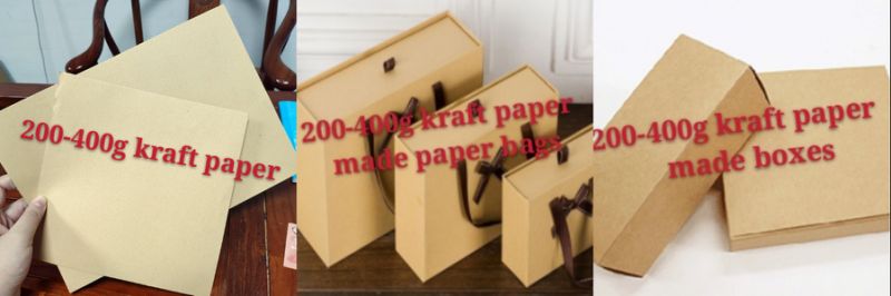 70GSM Unbleached Recycled Brown Kraft Paper for Paper Envelopes