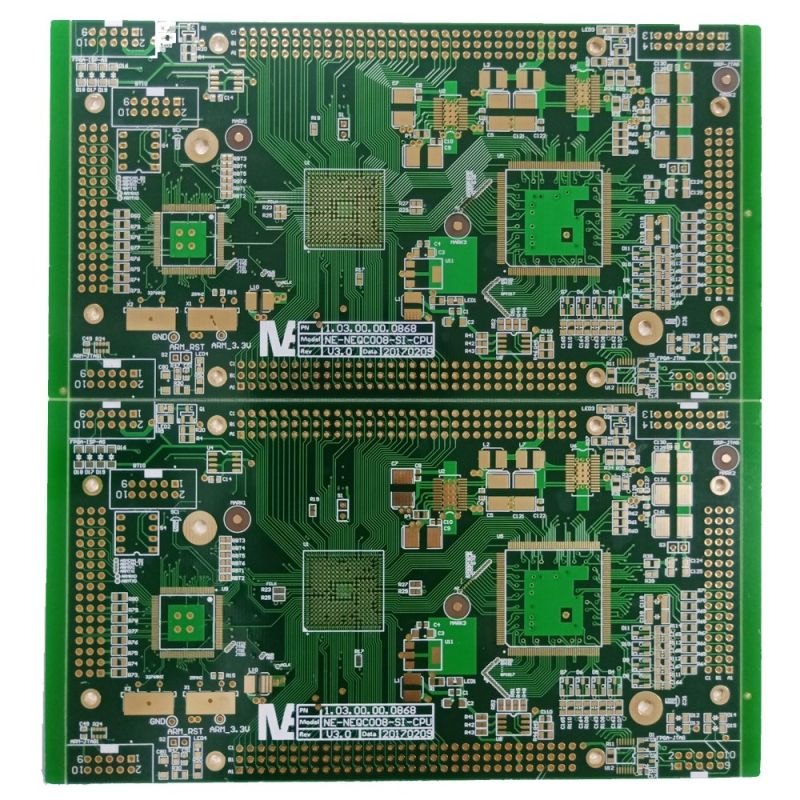 Double-Sided Fr4 PCB Gold-Fingered Electronics Double-Sided Fr4 PCB