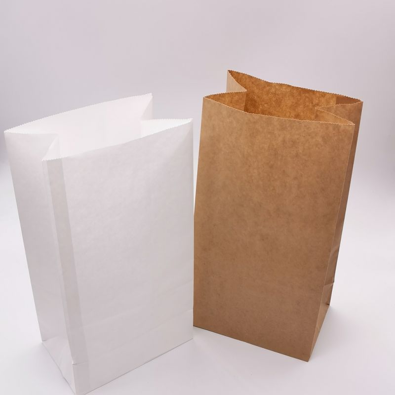 Hamburger Packaging Paper Bag Food Packing Customized Paper Bag