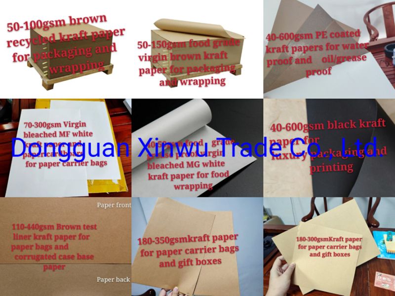 70GSM Unbleached Recycled Brown Kraft Paper for Paper Envelopes