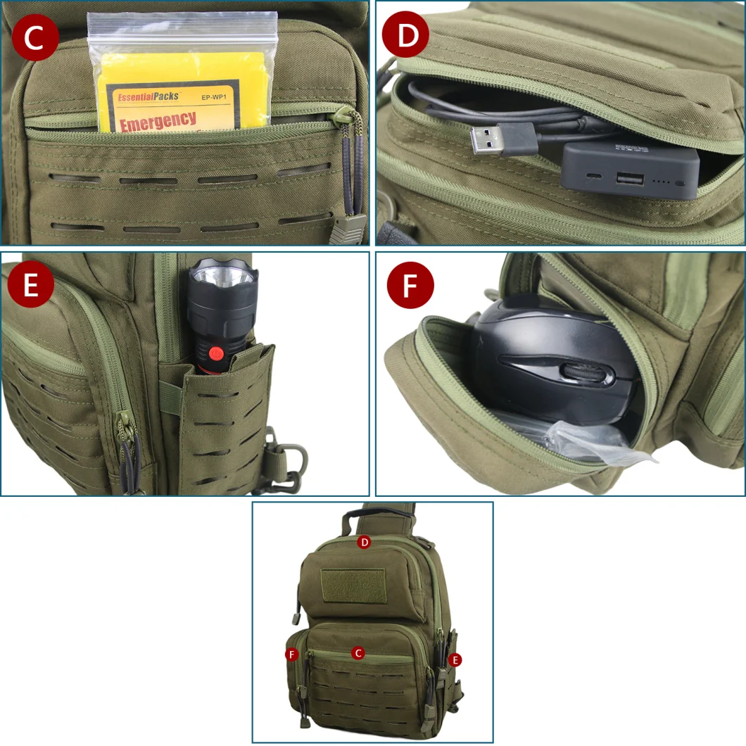 Custom Design New Arrival Messenger Briefcase Single Shoulder Backpack