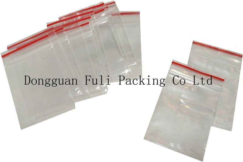Mini Jewellery Reusable Zip Bags Recyclable 100% Virgin LDPE Packaging Bag Transparent Button Bag Storage Bags