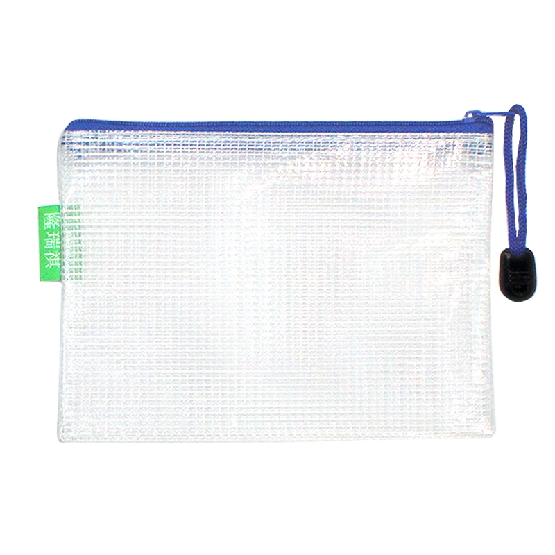 Factory Waterproof PVC A6 Stationery Pen Small Items Storage Portable Ziplock Office School Document File Bag