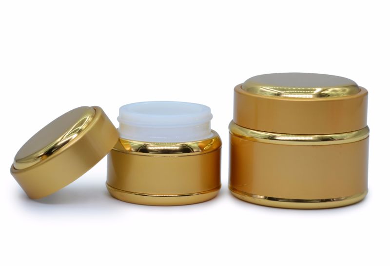 Cosmetic Aluminum Empty Cream Jar for Cosmetic Packaging