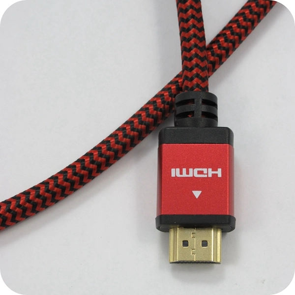 1.5m 4K 3D High Speed HDMI Cable with Ethernet Cotton Mesh Aluminium Alloy Case