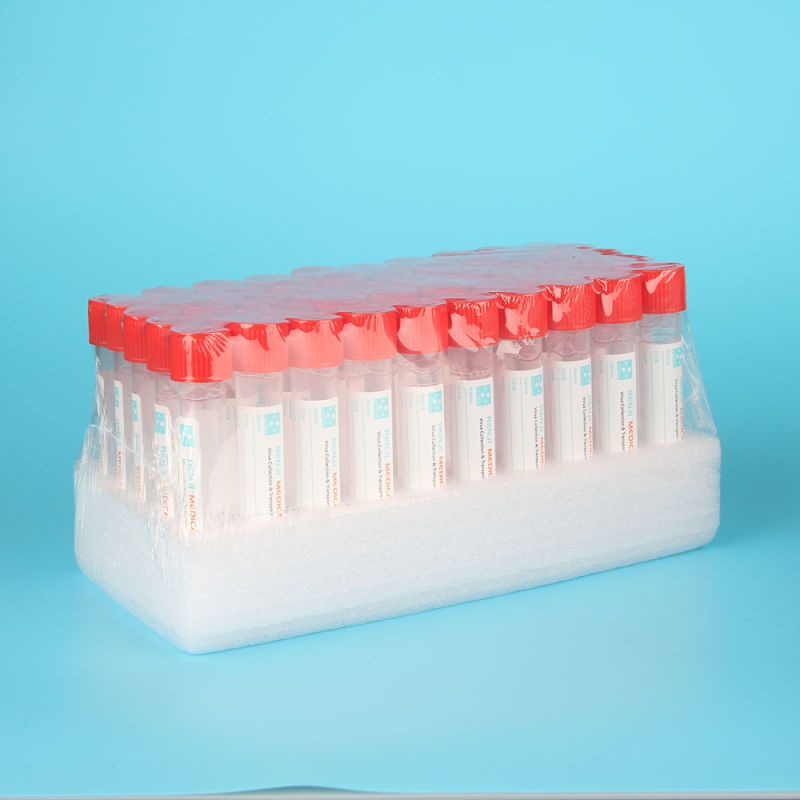 Individual Bag Package Virus Transport Tube with Vtm Sampling Swab Kits