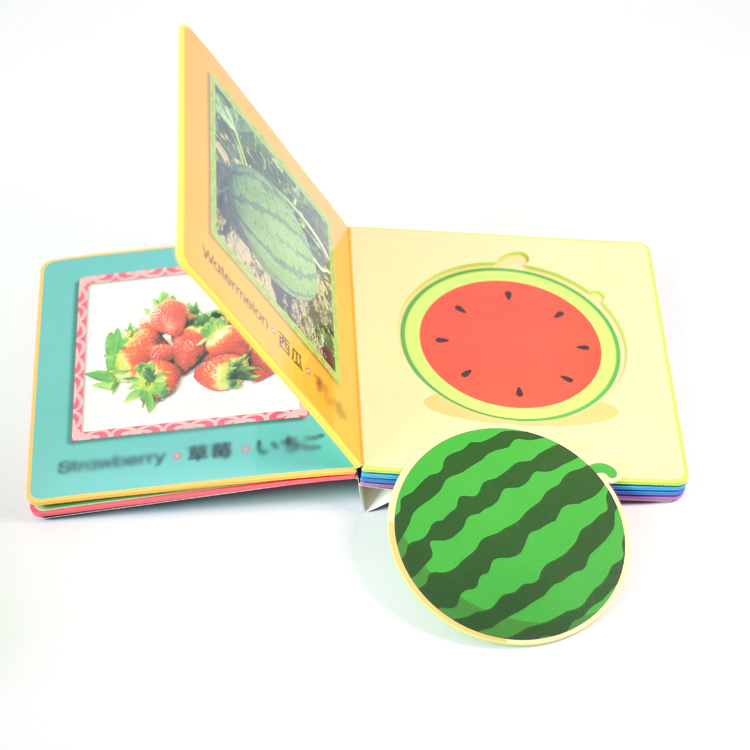 Card Book Printing Service Children's Early Education Children's Book Customization