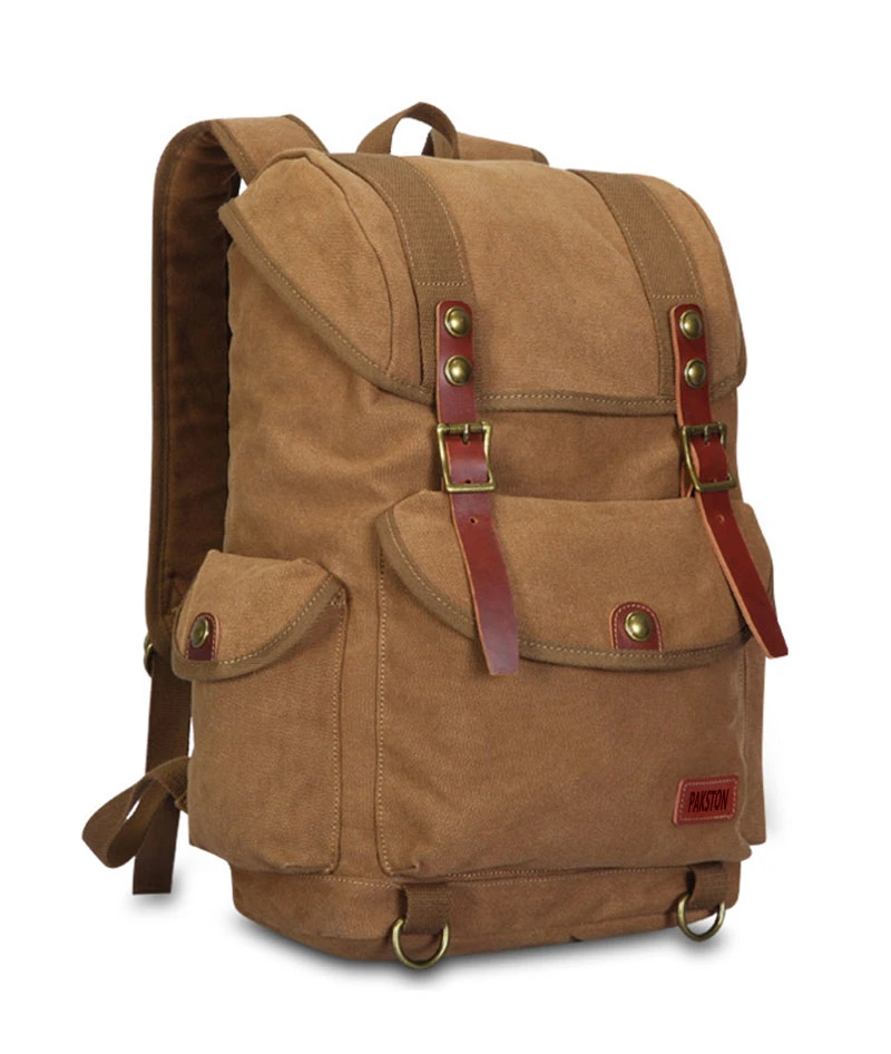 Pakston Canvas Backpack Fashion Canvas Bag Computer Bag Backpack Bag China Backpack Laptop