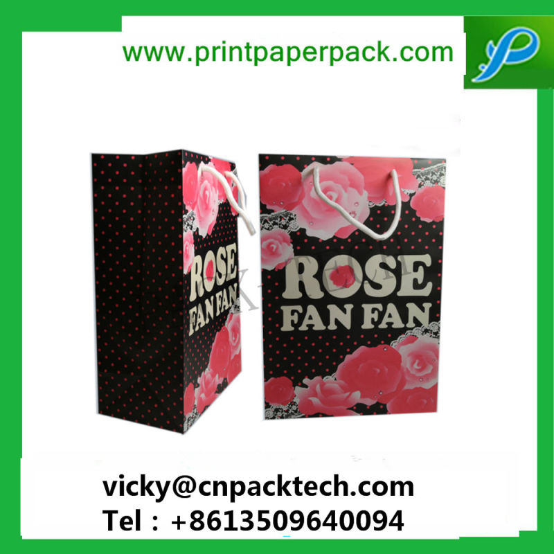 Custom Print Bags Bespoke High Quality Packaging Bags Retail Paper Packaging Gift Packaging Paper Bag Cosmetic Paper Bag