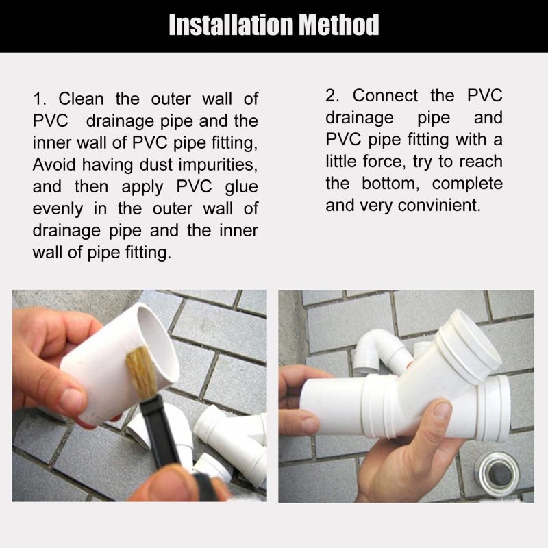 Fast Curing and Bonding PVC Cement Glue