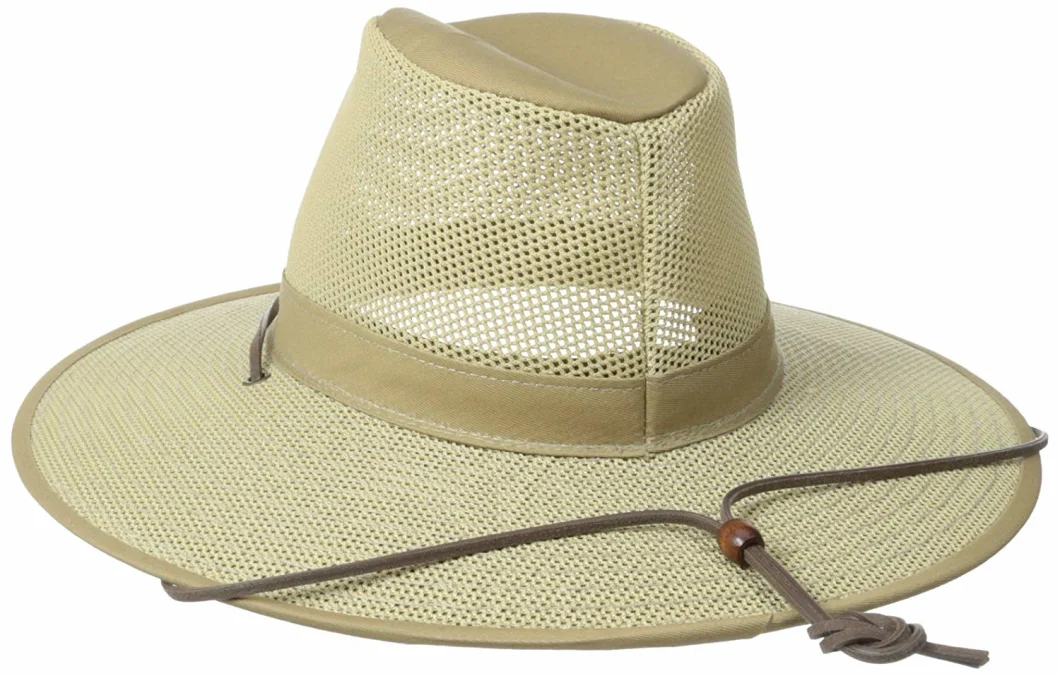 Adjustable Soft Crushable Mesh Hat with Cotton Hat Nylon Mesh