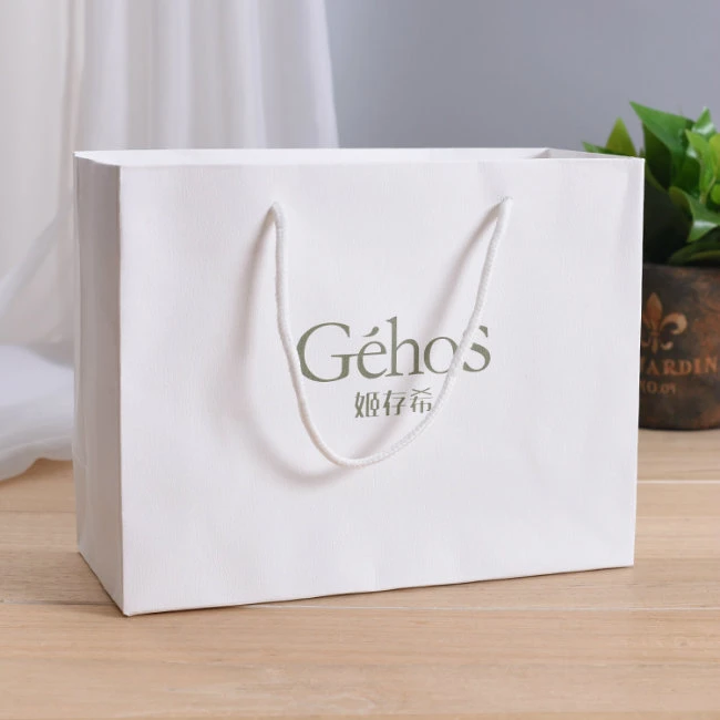 Customized Paper Shopping Bag Gift Bag Shoes Paper Bag Clothes Shopping Bag