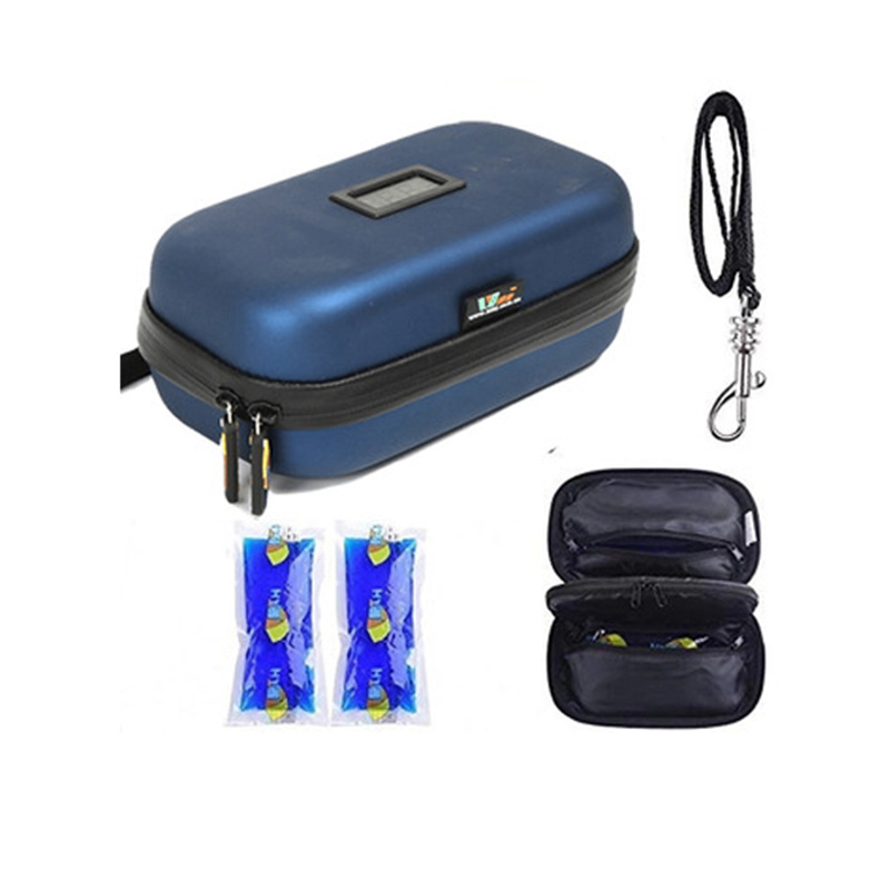 Portable Diabetic Storage Cooler Bag with Temperature Display