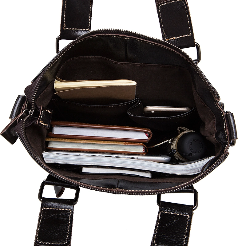 Men Genuine Leather Bags Business Shoulder Bag Genuiue Leather Bag for Business