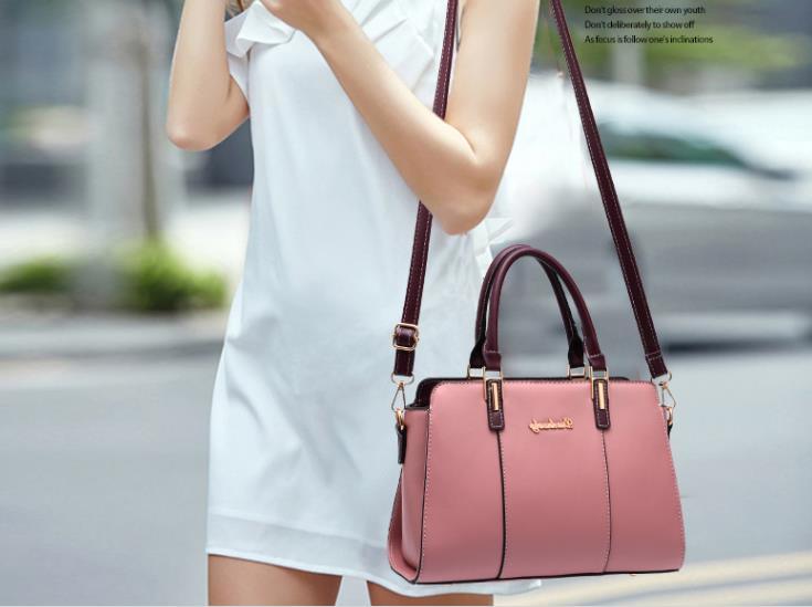 New Designer PU Leather Ladies Handbags Crossbody Bag Tote Bag