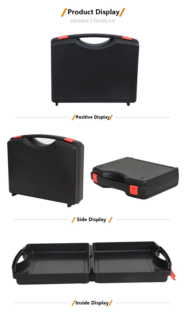 PP Material Plastic Suitcase Briefcase Carrying Case