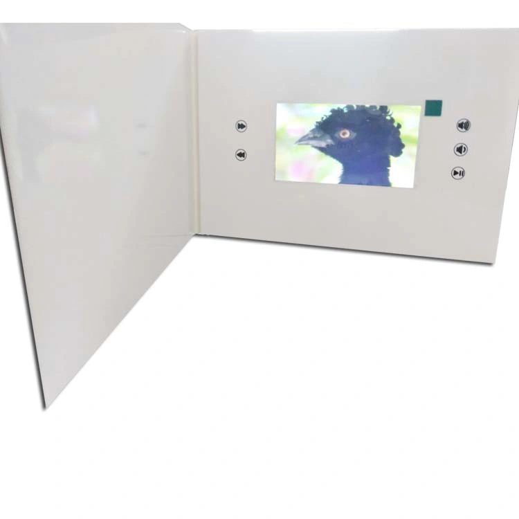 Handmade 4.3 Inch Video Business Cards LCD Video Book Video Card