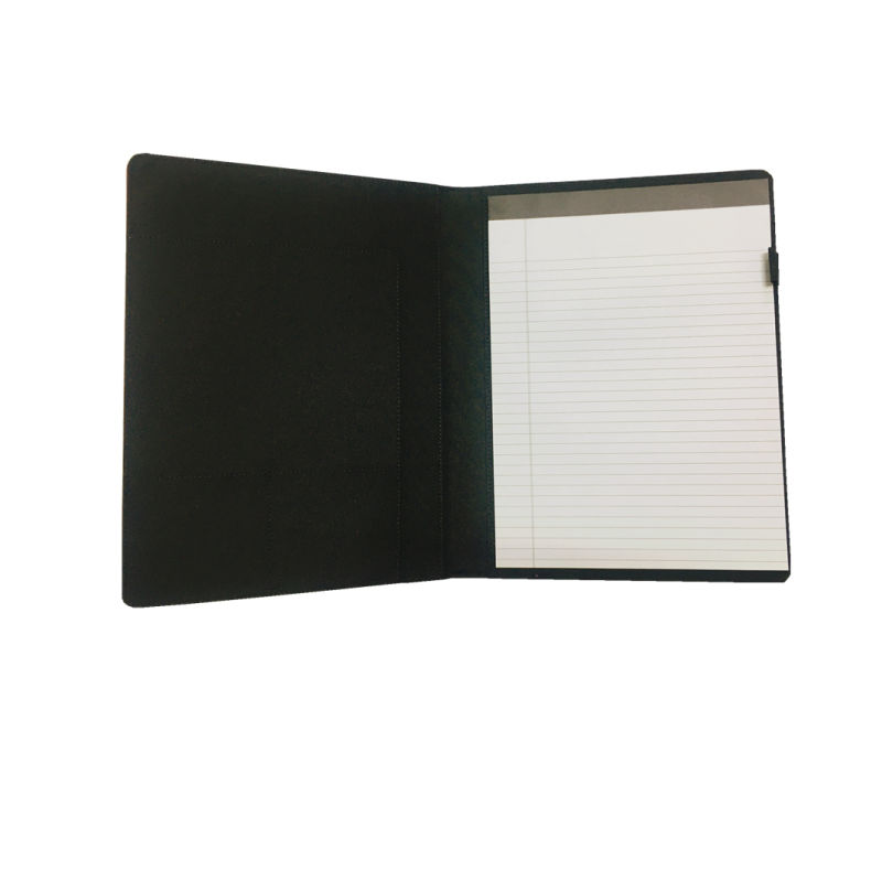 2020 A4 PU Leather Portfolio Document File Folder Padfolio Document Folder