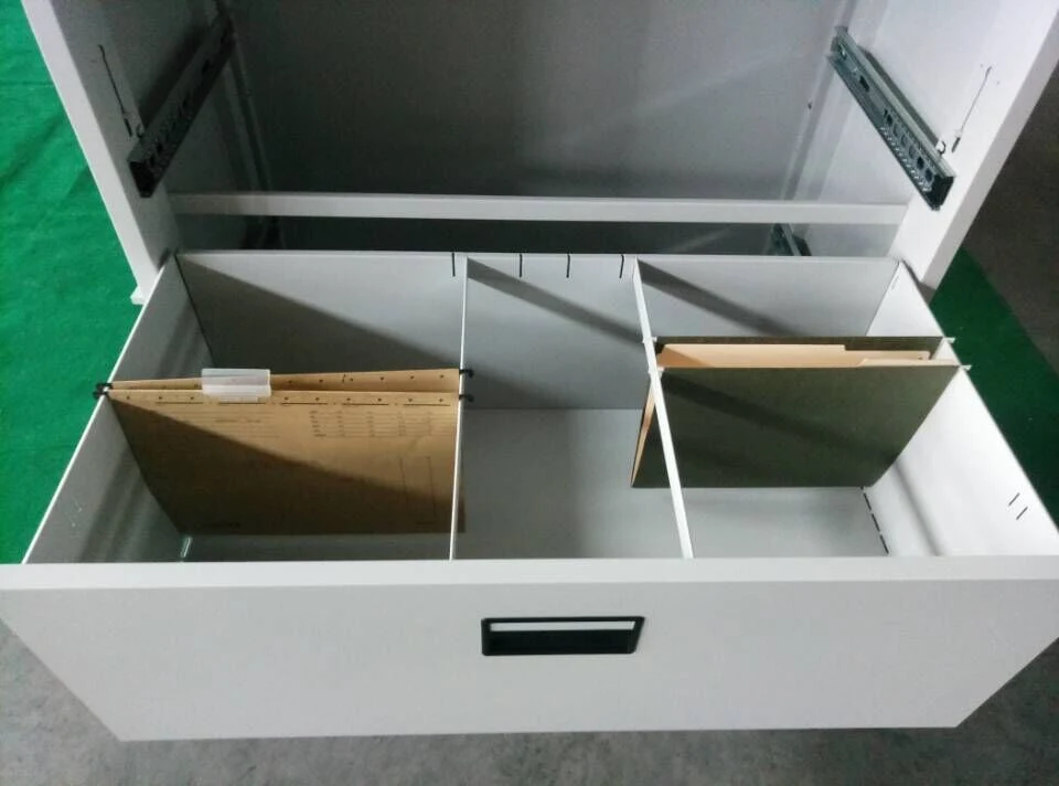 Metal Office Lateral Steel Filing Cabinet Hanging Folders or Interior Folders