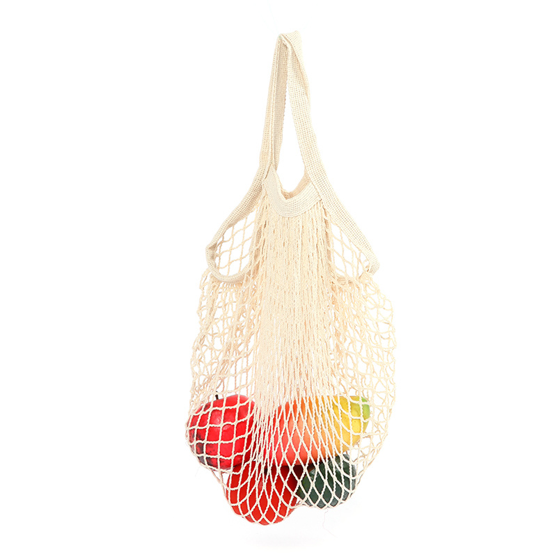 Eco-Friendly Colorful Fruits Vegetables Grocery Shopping Mesh Net Bag