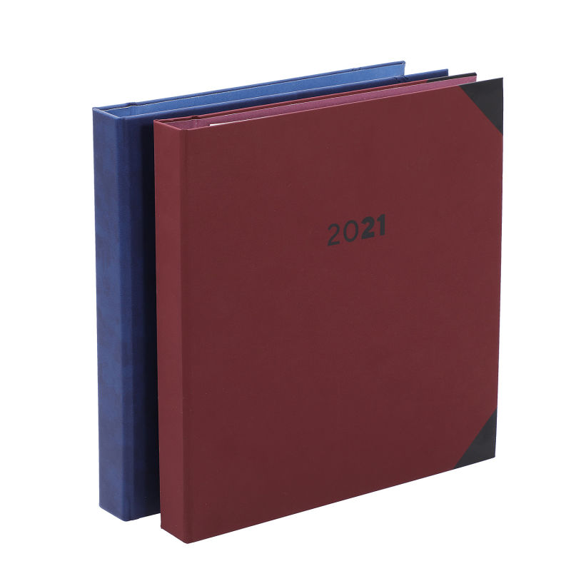 Fashion Custom A5 Loose-Leaf Leather Organizer Notebook