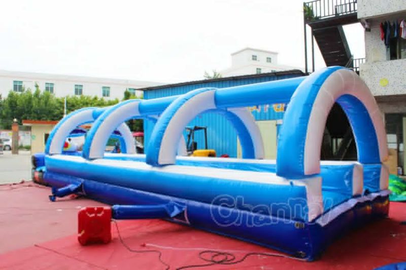 Commercial Good Quality Double Lane Inflatable Slip N Slide Chsl673