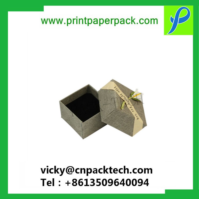 Custom Print Box Packaging Durable Packaging Jewelry Packaging Bow Tie Box