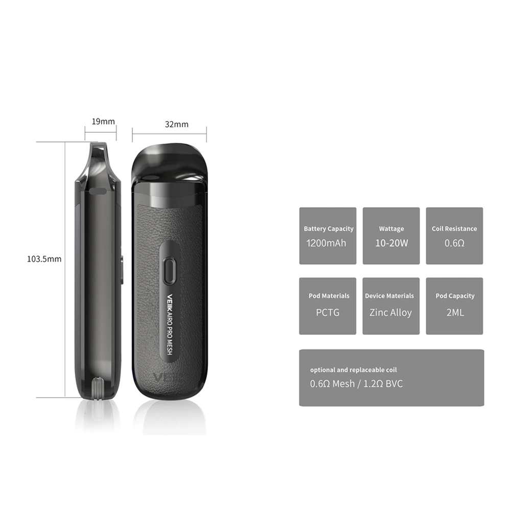 New Arrival Vape Brand Veiik Refillable Pod Airo PRO Kit with Gift Case Ecigarette 2020
